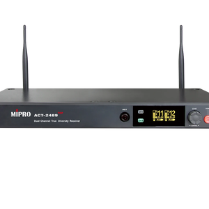 Récepteur multi-rooms haute efficacité MIPRO 2,4 GHz avec système de raccordement en série à faible latence pour audio sans fil commercial - Product Image 2