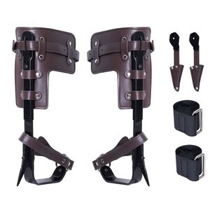Graffette da Arrampicata in Acciaio Legato, Capacità di Carico 350 libbre, 1 Paio per Attrezzatura da Arrampicata su Alberi - Product Image 1