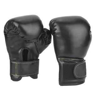 Breathable Adjustable <b>Wrist</b> <b>Strap</b> for men and women <b>Leather</b> Boxing Gloves With Velcro Adjustable Closure For Boxing Training - Product Image 1