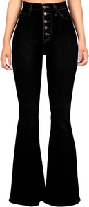 <b>Boot</b> Cut Cotton Jeans for Casual Everyday Outfits Modern Streetwear Sneakers <b>Boots</b> - Product Image 6