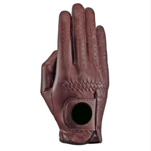 Gants de golf en cuir véritable à marque privée OEM – Gants de golf personnalisés à doigts complets pour hommes et femmes, vente en gros - Product Image 4