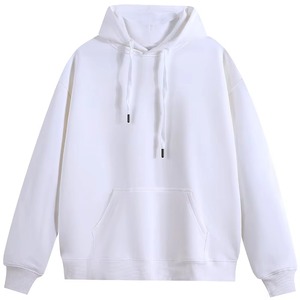 Quality Soft <b>Hooded</b> Loose <b>Fleece</b> 250g Men's Regular Fit Thickened Sweatshirt Custom Logo Cartoon Pattern Lined Eco-Friendly - Product Image 4