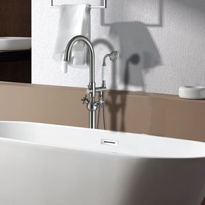 Rubinetto per Vasca da Bagno Freestanding con Doccetta - Rubinetti Premium per Bagno e Doccia - Product Image 4