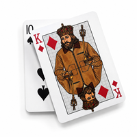 Cartes à jouer personnalisées avec logo, jeu de poker promotionnel, impression en gros pour le marketing de marque