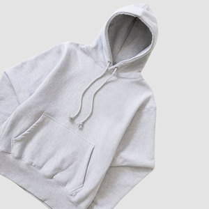 Sweat-shirt unisexe à capuche en molleton de coton épais, coupe classique, couleur unie, décontracté, avec poche avant, pour l'hiver - Product Image 3