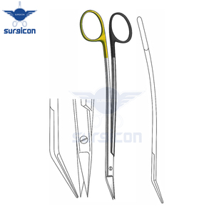 Ciseaux Dean à lame simple 12 cm / 4-3/4 pouces, très tranchants, à lame dentelée, Super Cut TC, ciseaux chirurgicaux médicaux de précision - Product Image 3