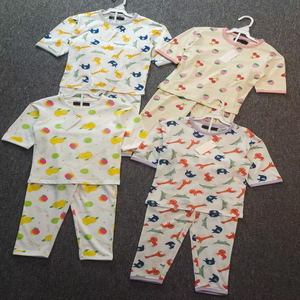 Stock de vêtements en vente en gros du Bangladesh Ensemble de vêtements en coton pour bébé de marque T-shirts et Onesie Ensemble de vêtements pour bébé Surplus Overrun - Product Image 5