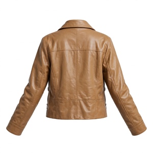 HIGH QUALITY WOMENS <b>LEATHER</b> <b>BLAZER</b> - Product Image 2