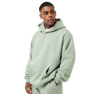 2024 personnalisé unisexe poids lourd sweat haute couture sweat à capuche surdimensionné brodé conception d'impression fabriqué au Pakistan coton Polyester - Product Image 2