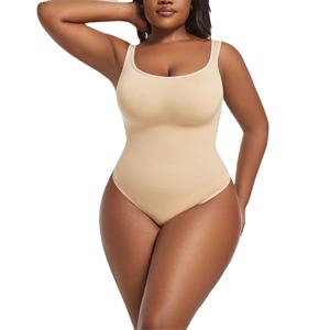 ชุดบอดี้สูทผู้หญิงสำหรับฤดูร้อน เนื้อผ้าโพลีเอสเตอร์นุ่ม ระบายอากาศได้ดี กระชับสัดส่วน ควบคุมหน้าท้อง ชุดออกกำลังกาย ปรับแต่งได้ - Product Image 1