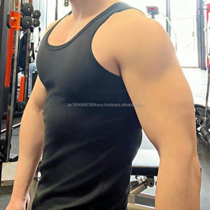 Lot de 3 débardeurs pour hommes 100% polyester à séchage rapide respirants légers et musclés - Product Image 1