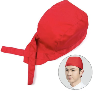 Gorro de Chef Estilo Japonés 3Starsexperts RTS, Gorro de Sarga Negro Unisex con Cierre a Presión, Manga Corta, Accesorios para Uso en Restaurantes y Bares - Product Image 5