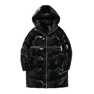 Chaqueta Acolchada de Piel de Oveja para Hombre, Nueva, de Invierno, Impermeable, Cortavientos, Talla Grande, Largo Regular - Product Image 2