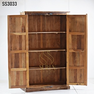 ตู้ลิ้นชักไม้เนื้อแข็งงานฝีมือสไตล์อินเดียสมัยใหม่จากราชสถาน - Product Image 3