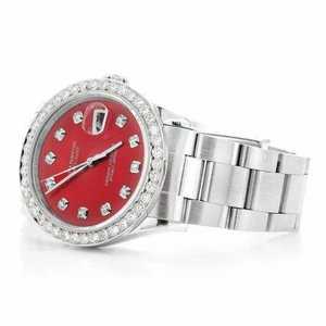 Luxury Moissanite Diamond Watch Silver <b>Automatic</b> Mechanical Date <b>Wristwatch</b> Stainless Steel Hip Hop Luxury Watch - Product Image 4