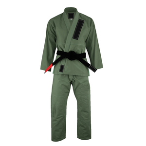 Kimono de judo bleu personnalisé de haute qualité pour le judo, le taekwondo, le jiu-jitsu - Gi BJJ en tissage perlé de l'usine d'arts martiaux en gros - Product Image 3