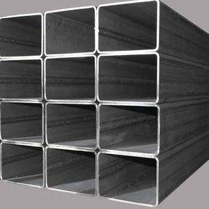 Tubo cuadrado de acero dulce, sección hueca de acero al carbono, tubo metálico estructural para construcción - Product Image 2