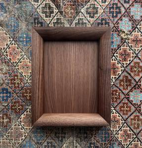 Wood <b>Picture</b> <b>Frame</b> / Walnut / Solid Wood, Simple Profile Minimalist Design / walnut backing - Product Image 5