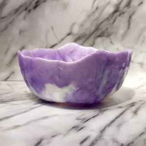 Nuevo Tazón de Resina Hecho a Mano, Tazón para Servir Alimentos, Tazón de Resina de la Mejor Calidad, Servidor de Ensaladas de Resina de Colores, Tazón Decorativo para Ensaladas - Product Image 4