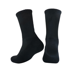 Comfortable Spring Sports <b>Socks</b> White Color And <b>Black</b> Dots Breathable Quick Dry Football Basketball Knee <b>Socks</b> For Sports - Product Image 4