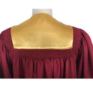 Túnicas de clérigo al por mayor y estolas de sacerdote bordadas, conjunto de uniforme con cruz latina, 100% poliéster, talla personalizada, unisex - Product Image 6