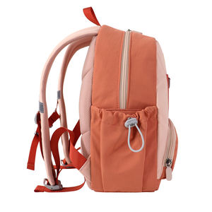 Design Customizable <b>School</b> Use Water Resistant Multicolor Durable Bag with Front Pocket and Side Pock Nylon Student <b>Backpack</b> - Product Image 5