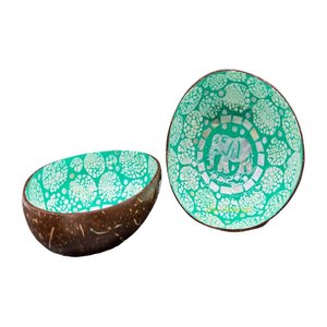 Bol en coquille de noix de coco écologique de haute qualité fait à la main au Vietnam pour les nouilles à salade de fruits et autres plats - Product Image 5