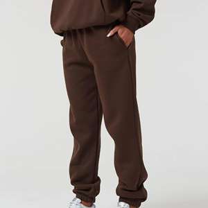 Survêtement uni pour femme, style streetwear, nouvelle collection, survêtement décontracté pour adulte, 100% coton, personnalisable, pour femme - Product Image 3