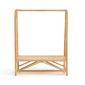 Perchero de ropa de ratán natural más vendido, nuevo perchero de diseño para ropa de bebé, accesorios para dormitorio infantil - Product Image 3