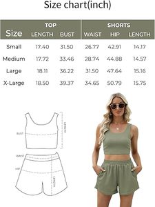 Women Clothing Summer Custom Cotton Lounge Wear <b>Shorts</b> <b>Set</b> Ribbed Tank <b>Top</b> <b>and</b> <b>Shorts</b> Two Piece Loungewear Women <b>Sets</b> - Product Image 5