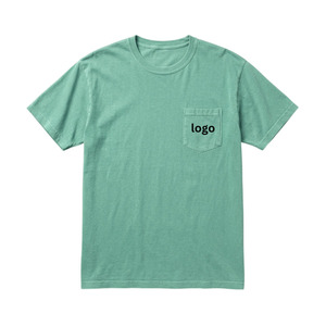 Camiseta de Hombre, Corte Regular, Roja, 100% Algodón, Cuello Redondo, Manga Corta, Tejido Transpirable, Ecológica, de Secado Rápido, Suave y Transpirable, Color Sólido - Product Image 2