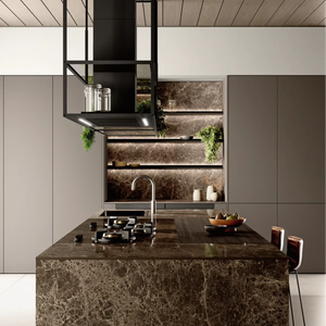 Juego de Muebles de Cocina Modernos Multifuncionales y Ecológicos Personalizados de JY Project, Listos para Armar, Puertas de MDF, Gabinetes de Madera, Vietnam - Product Image 2