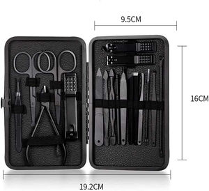 Kit de Manicura Clásico con Logotipo Personalizado, 4 en 1, Cortaúñas, Set de Cuidado de Uñas con Resorte, Herramientas para Cutículas, Estuche Metálico, Precio Competitivo - Product Image 3