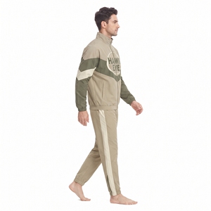 Ensemble veste coupe-vent et short en nylon pour homme, léger, vêtements de sport d'été - Product Image 2
