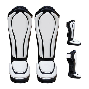 Sports Training Shin Guards with Durable Shell and Flexible Fit for Football Players and Team Sports - Product Image 6