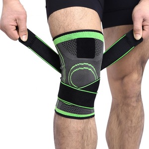Genouillère de compression respirante avec protection toutes saisons et fermeture auto-agrippante - Product Image 6