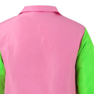 Ensemble de survêtement en nylon coupe-vent pour femme OEM, ensemble 2 pièces, doublure en maille légère, imperméable, respirant, ensemble de survêtements coupe-vent - Product Image 5