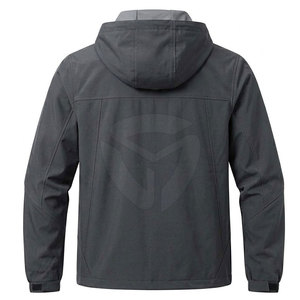 Chaqueta cortavientos informal para hombre con material duradero y ajuste relajado para uso diario y al aire libre - Product Image 2