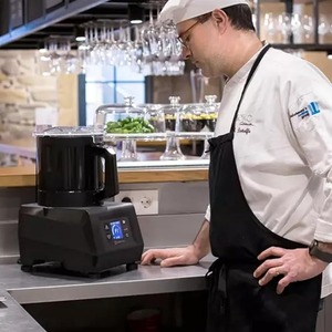 Robot culinaire et émulsifiant, bol en acier inoxydable de 4,65 litres, unité de comptoir avec vitesses variables, système de contrôle de force - Product Image 1