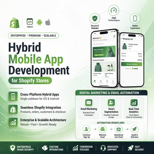 Aplicación Móvil Híbrida Profesional para Shopify con Funciones Empresariales y Automatización de Marketing en Tiempo Real - Product Image 4