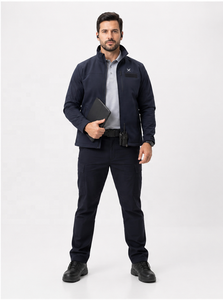 Uniforme d'hôtesse de l'air à manches longues personnalisé pour superviseur des interventions d'urgence à l'aéroport |   Service OEM |   Vêtements pour hommes en polyester/coton Airline - Product Image 1