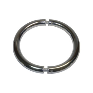 Modern Circular Push-Pull Shower Door <b>Handle</b> Back to Back Steel Stainless Steel Glass Wooden Materials Hotels Private <b>Window</b> Use - Product Image 1