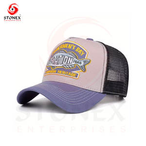 Gorra Trucker Deportiva Personalizada de Alta Calidad con Letras Bordadas en 3D, 100% Algodón, Lona, Hebilla Metálica, Unisex, para Exteriores - Product Image 4