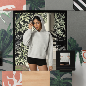 Sudadera deportiva casual de invierno para mujer, forrada, de punto, con capucha, holgada, cortavientos, transpirable, con bolsillo canguro, para exteriores - Product Image 6