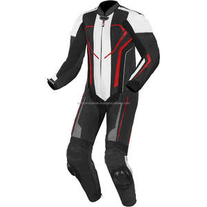 Custom High Quality Western Style Biker <b>Leather</b> <b>Pants</b> Waterproof Windproof One Piece Racing Suit for <b>Plus</b> <b>Size</b> Breathable - Product Image 2