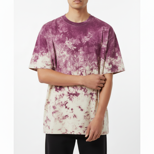 Camiseta de hombre personalizada oversize con lavado ácido, de algodón, hombros caídos, estilo streetwear, manga corta, venta al por mayor, fabricante - Product Image 5