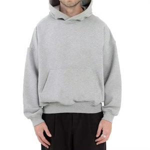 Sudadera con Capucha para Hombre, Estilo Urbano, Oversize, de Felpa Francesa Gruesa, Cómoda, Corte Cuadrado Personalizado, 480 g/m², MOQ Bajo, OEM ODM - Product Image 2