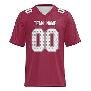 เสื้ออเมริกันฟุตบอลคุณภาพสูงราคาประหยัด ผลิตจากโพลีเอสเตอร์ 100% - Product Image 1