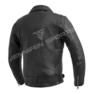 Youth Standing Collar Leather <b>Jacket</b> Black Motorcycle Real Leather <b>Biker</b> <b>Jacket</b> Customize Your Leather Motorcycle <b>Jacket</b> For men - Product Image 3