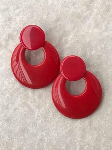 Boucles d'oreilles en résine faites à la main, légères, élégantes, accessoires de mode, cadeau pour femmes, vente en gros - Product Image 2